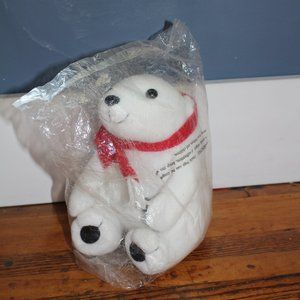 Coca Cola Polar Bear Plush 7.5" Promo UK New